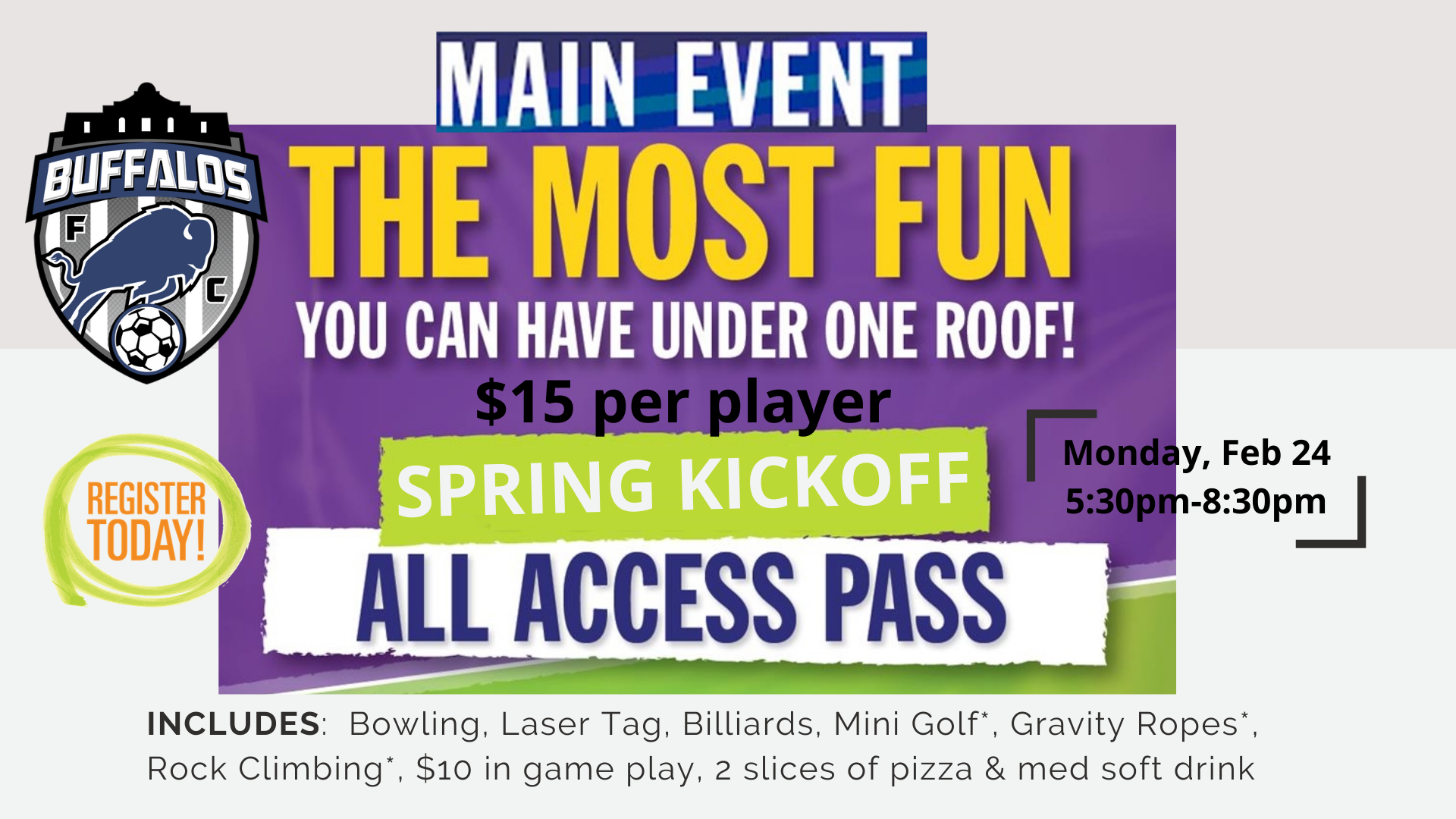 Main Event Spring Kickoff Party